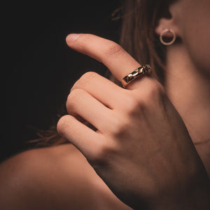 Ogilvie Ring by What If You Stayed on hand 