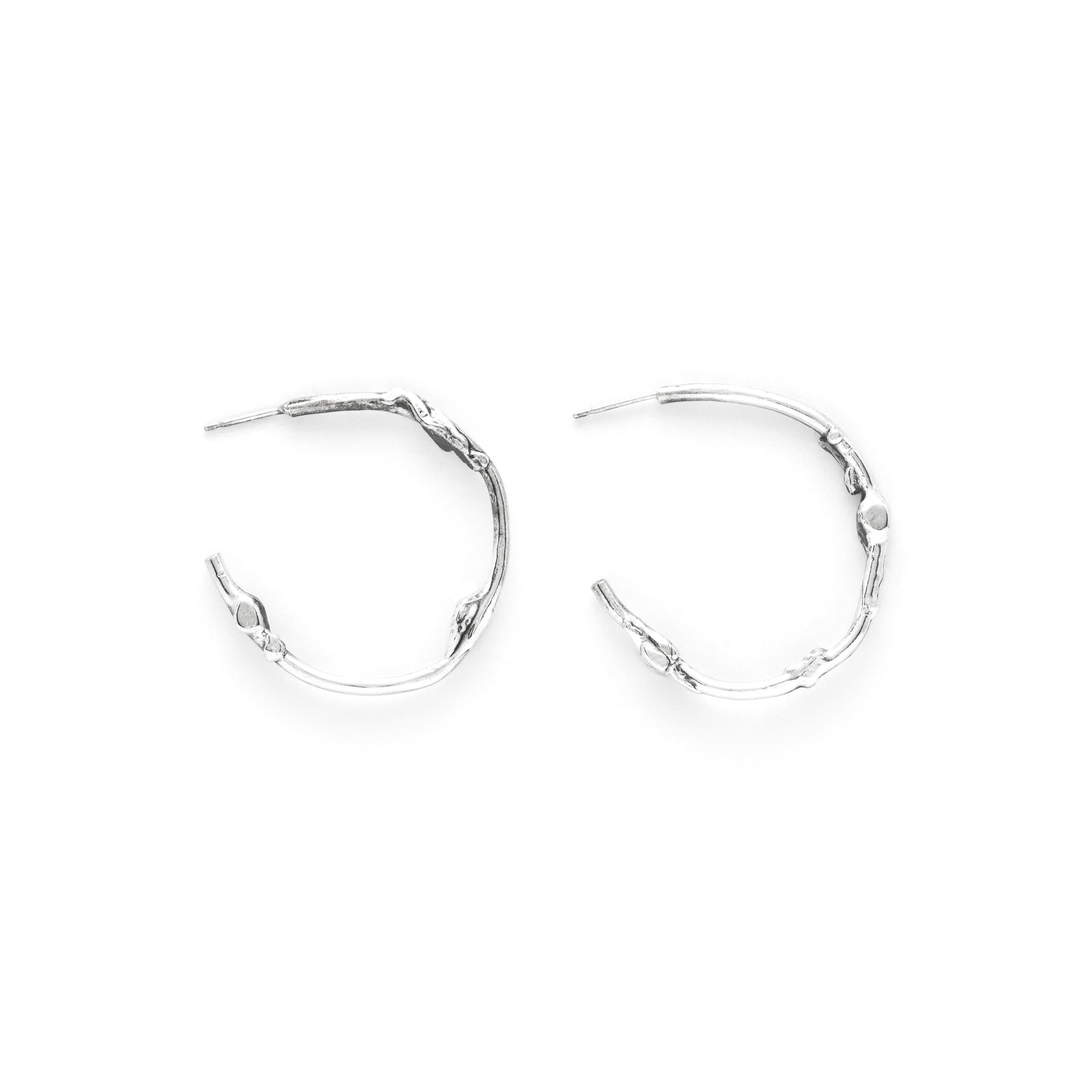 Cefalu Earrings in Silver by What If You Stayed Jewelry