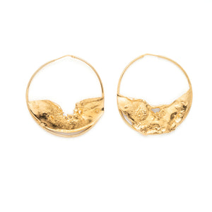 Golden Mirage Earrings by What If You Stayed