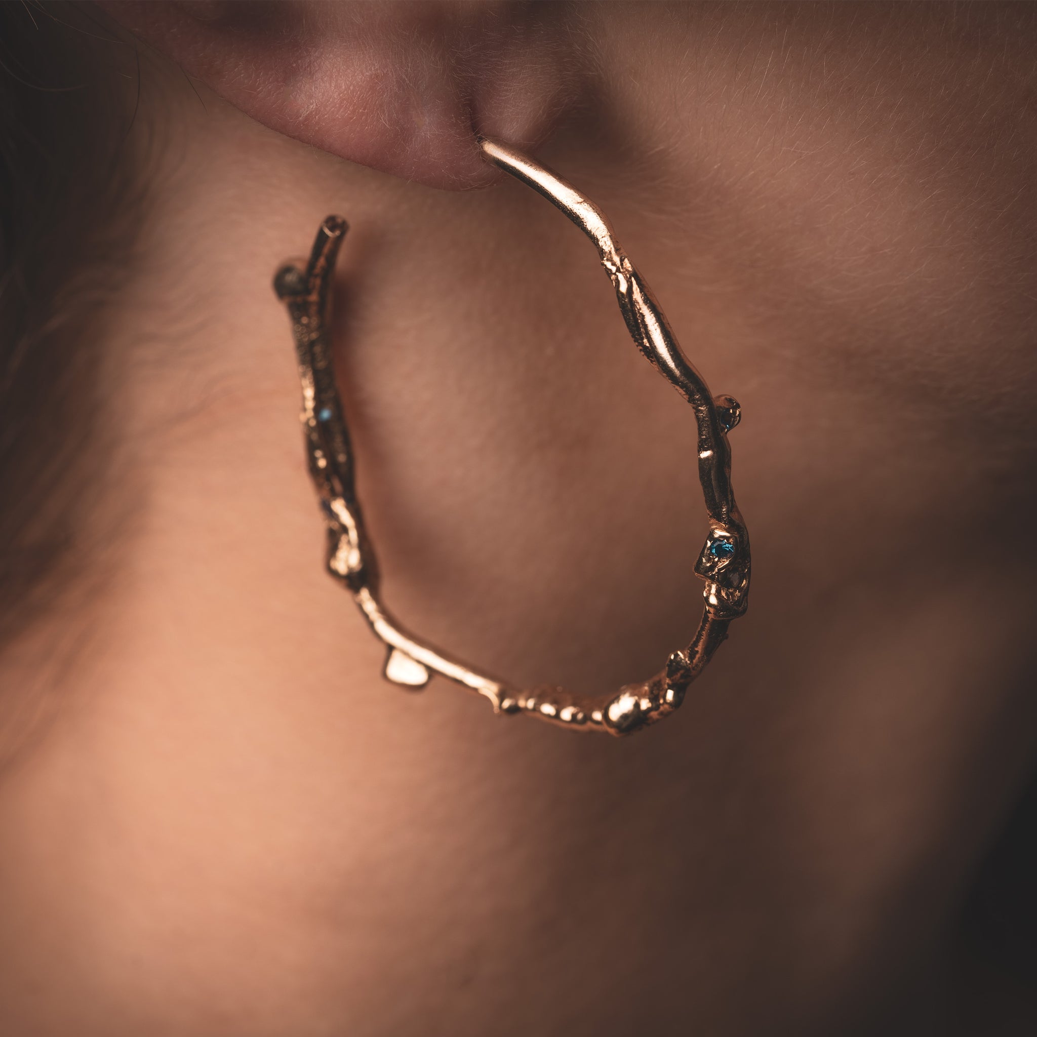 Taormina Earrings in Gold By What If You Stayed Jewelry